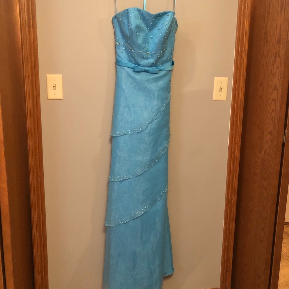 Turquoise Prom Dress